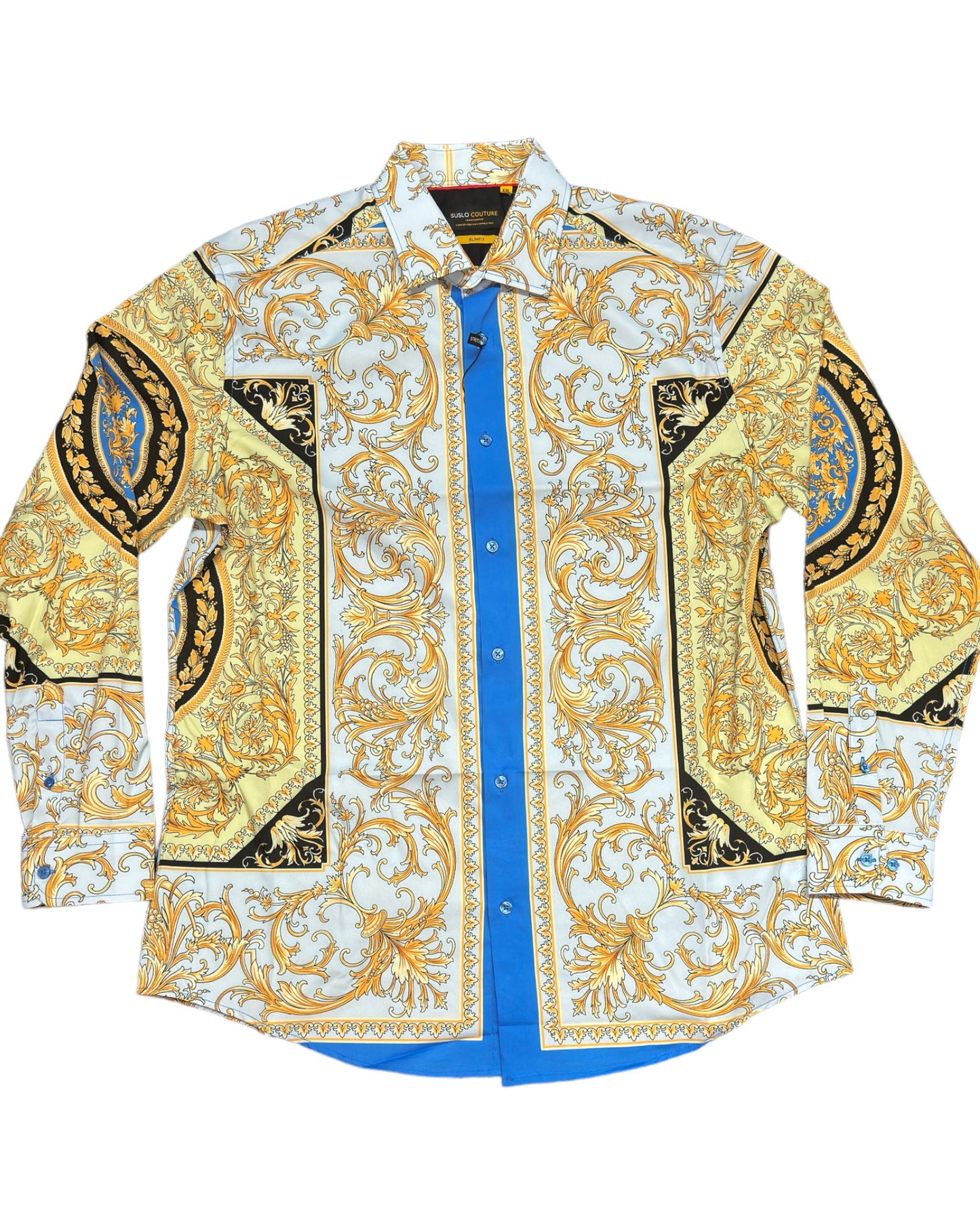 Sulso Couture Men’s Designer Dress Shirt