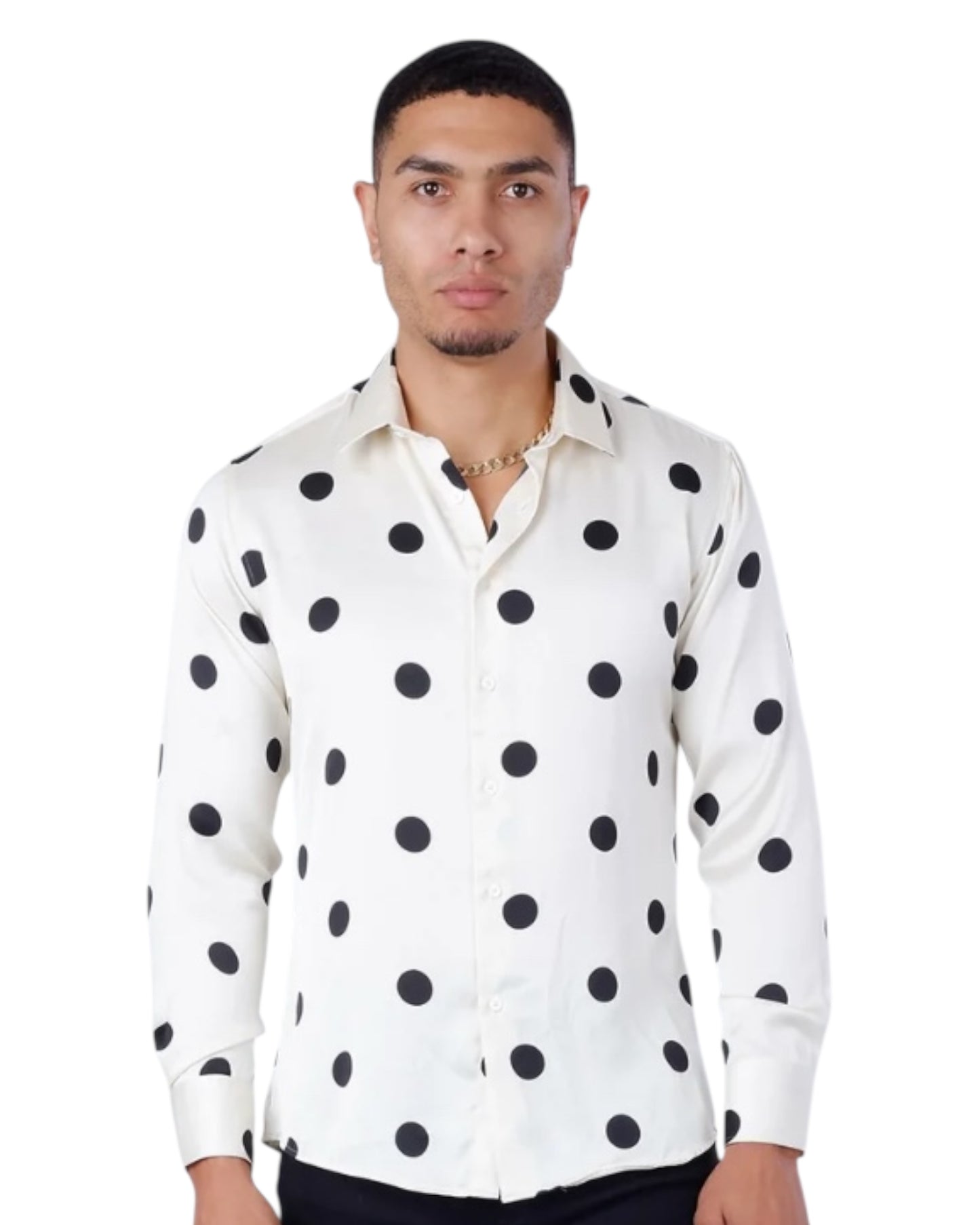MACAU POLKA DOTS LONG SLEEVE SHIRT