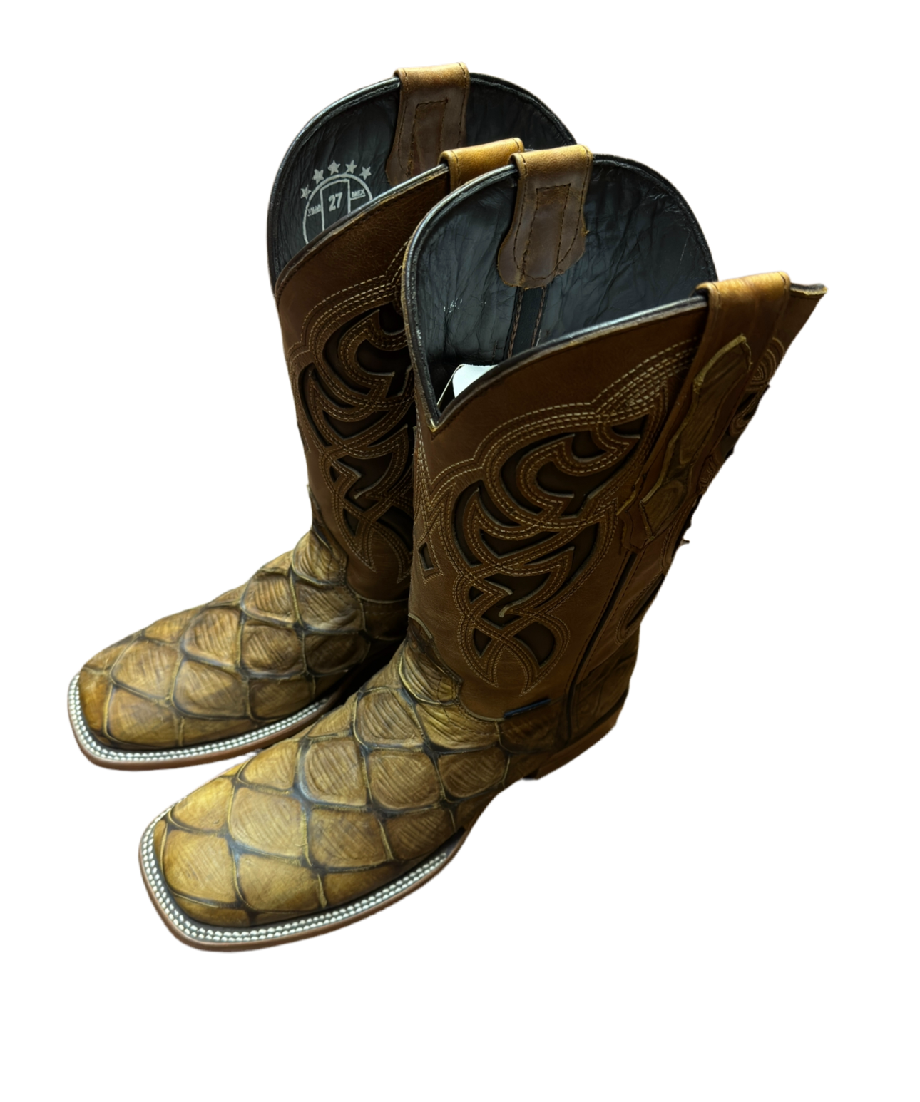 Sea Bass Cowboy Boots